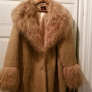 Adrienne Landau Mongolian Coat